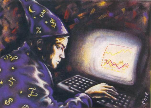 The magician calculating more growth..